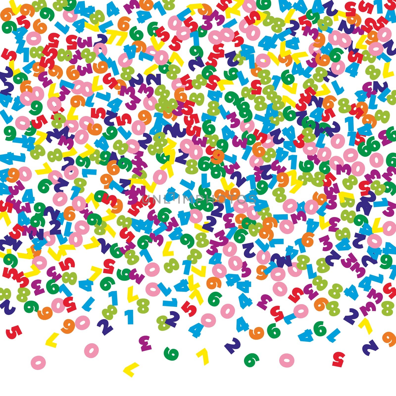 Scattered letters of latin alphabet. Colorful childish floating characters of English language. Foreign languages study concept. Back to school banner .