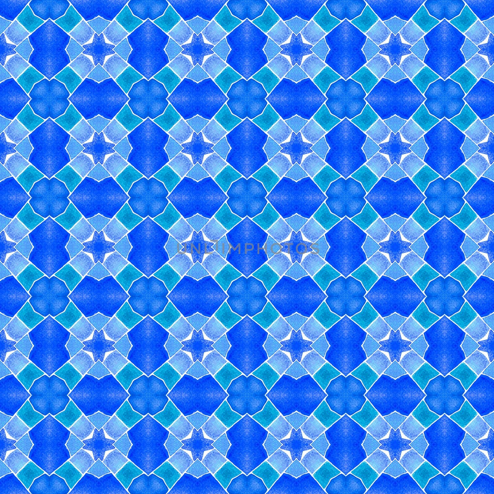 Textile ready brilliant print, swimwear fabric, wallpaper, wrapping. Blue beauteous boho chic summer design. Hand drawn tropical seamless border. Tropical seamless pattern.
