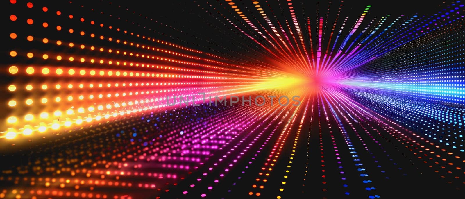 Digital dynamic bursts of light and data in space, showcasing futuristic technology and innovative visual effects by Manastrong