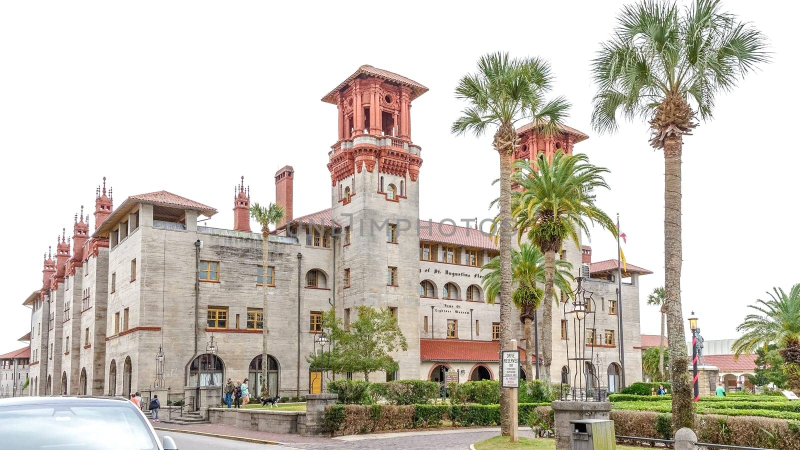 Restored Historic Architecture of the Lightner Museum in St. Augustine Florida - St. Augustine, Florida USA 03.15.2024 by JuliaDorian