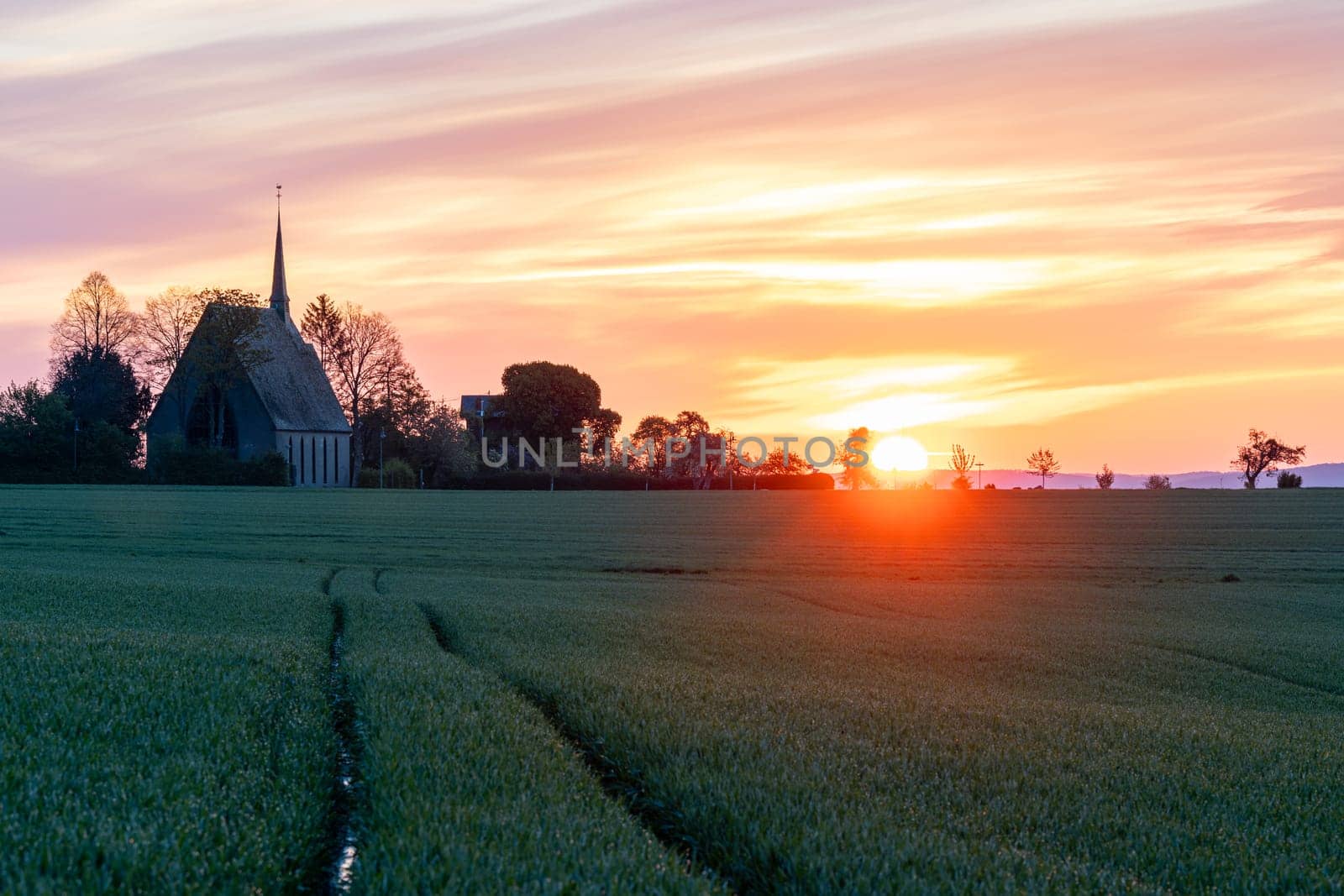 Church, Mendig, Rhineland-Palatinate, Germany by alfotokunst