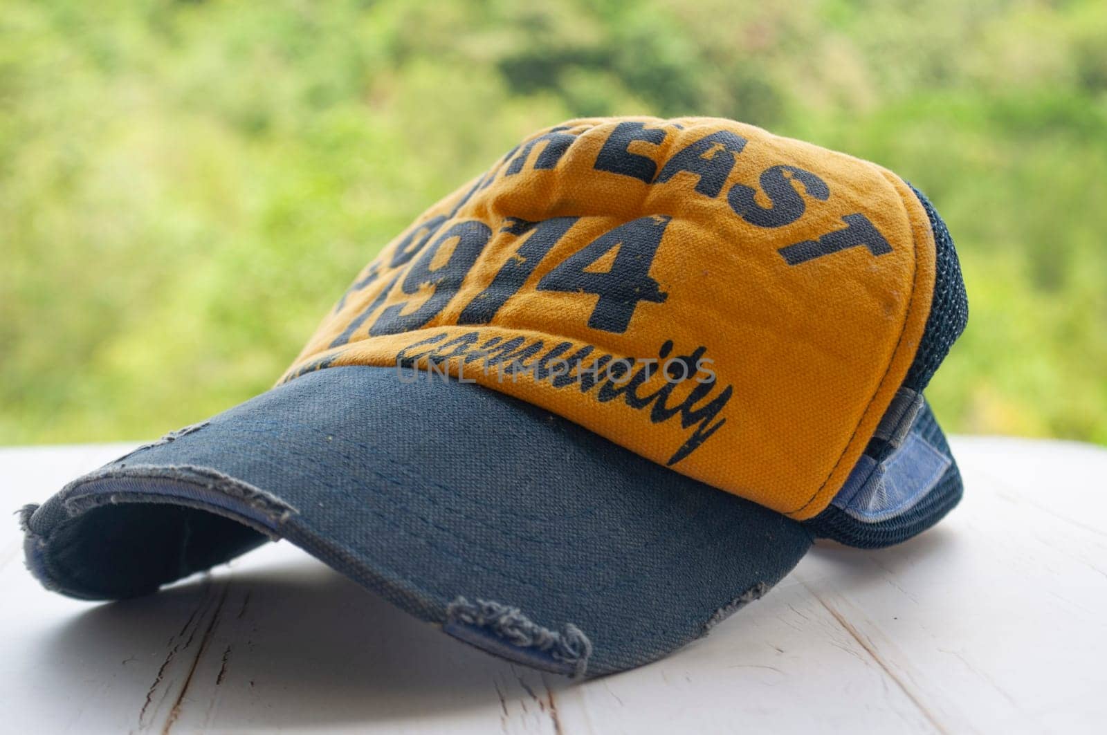 Old cap way back to 1974. Hat or Cap concept