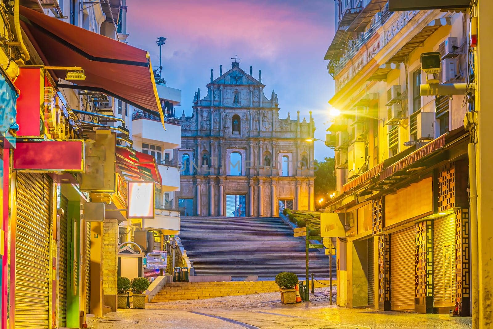 Ruins Of Saint Paul's Cathedral in Macau by f11photo
