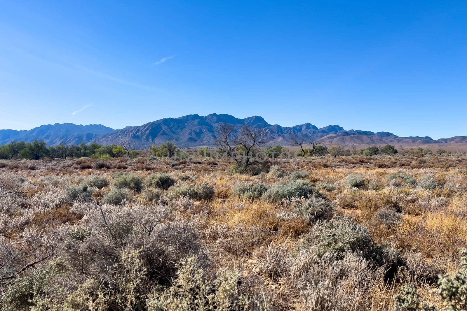 Distant mountains in Ikara Flinders Ranges South Australia