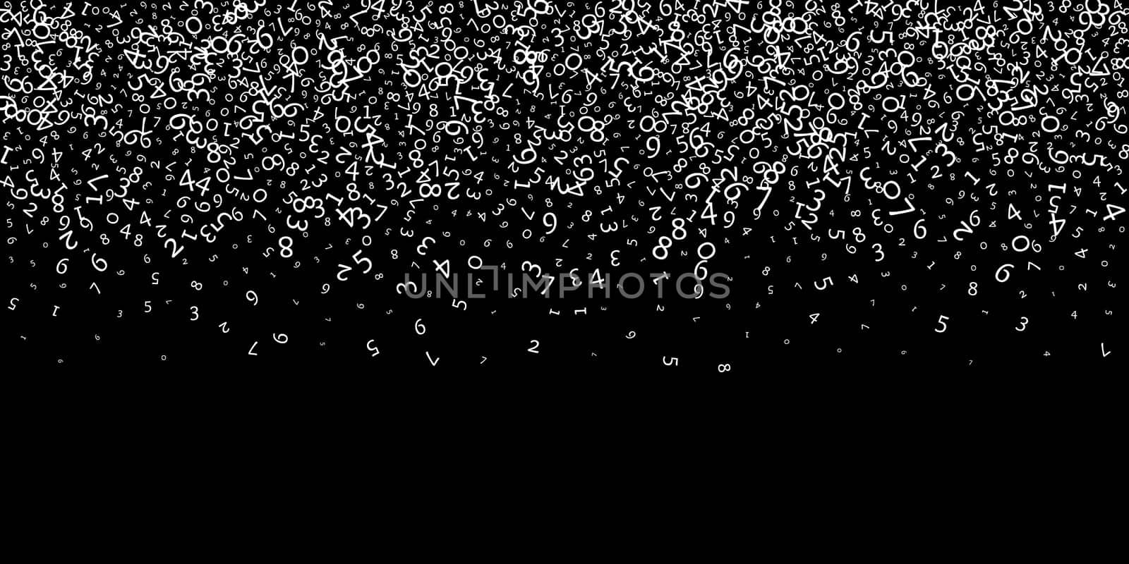Flying latin letters. Colorful childish scattered charachters of English alphabet. Foreign languages study concept. Back to school banner .