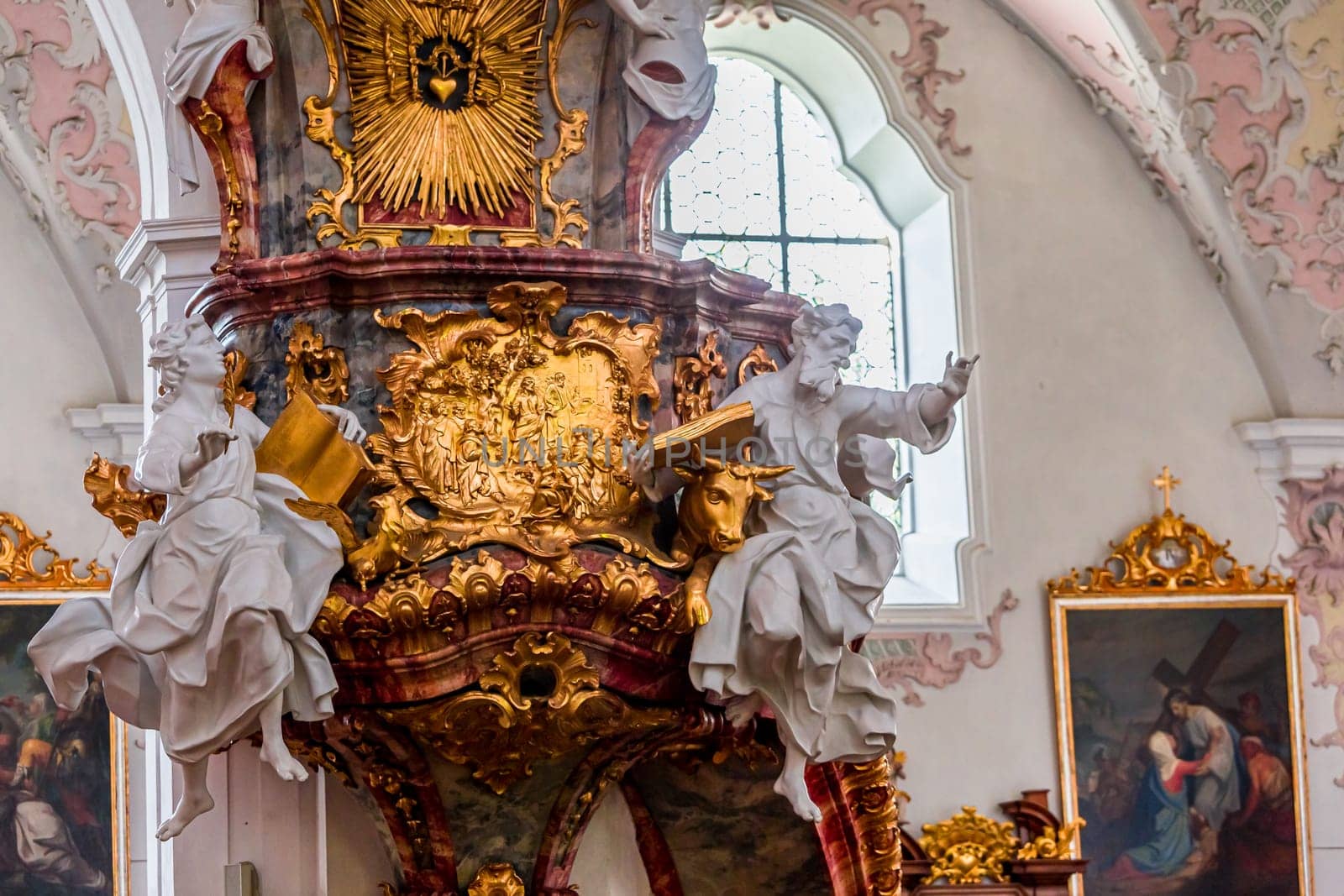Rottenbuch abbey interiors, bavaria, germany by photogolfer