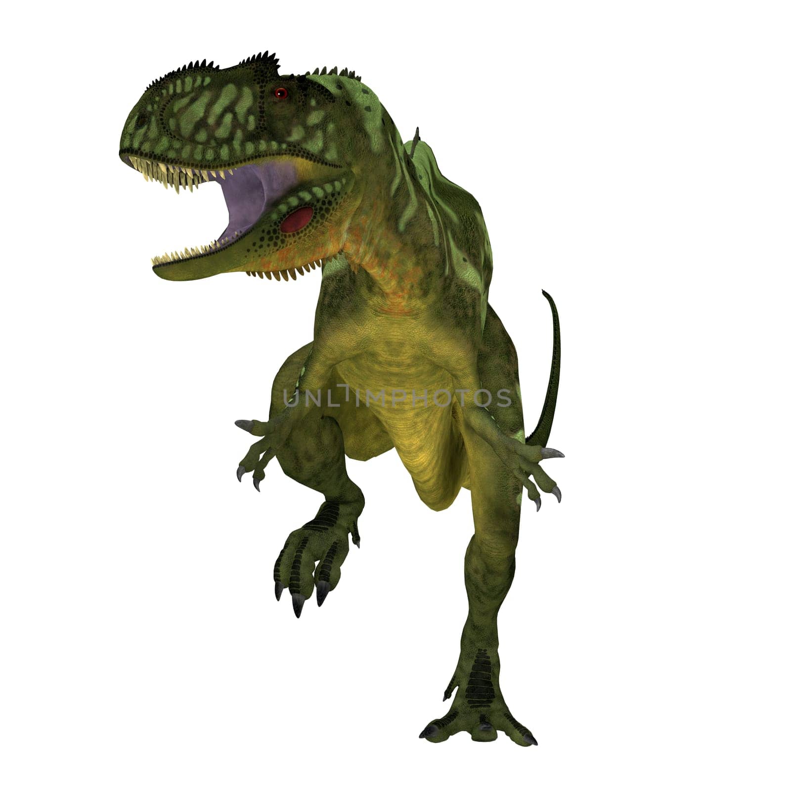 Yangchuanosaurus Aggressive Dinosaur by Catmando