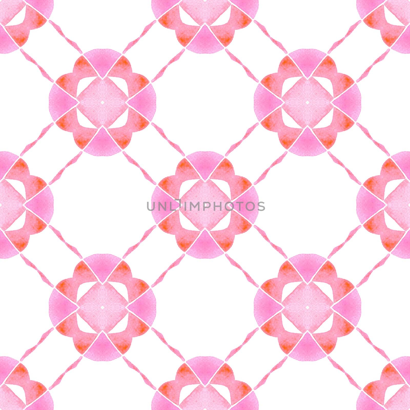Hand drawn tropical seamless border. Orange lovely boho chic summer design. Tropical seamless pattern. Textile ready flawless print, swimwear fabric, wallpaper, wrapping.