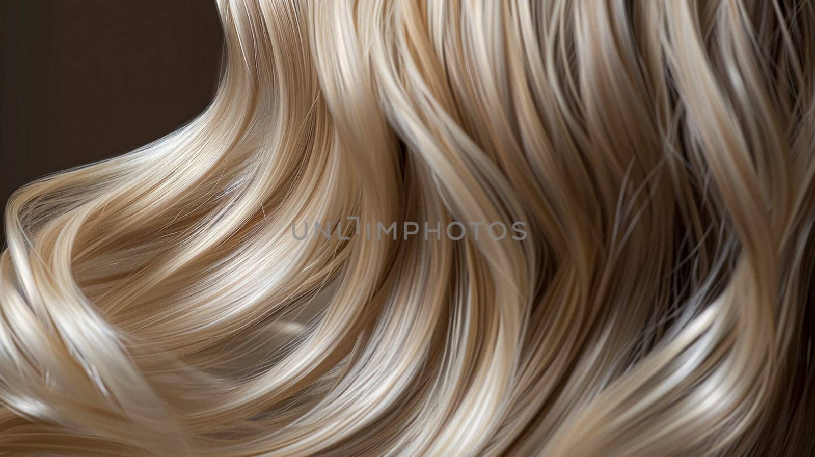Hairstyle, beauty and hair care, long blonde healthy hair texture background for haircare shampoo, hair extensions and hair salon