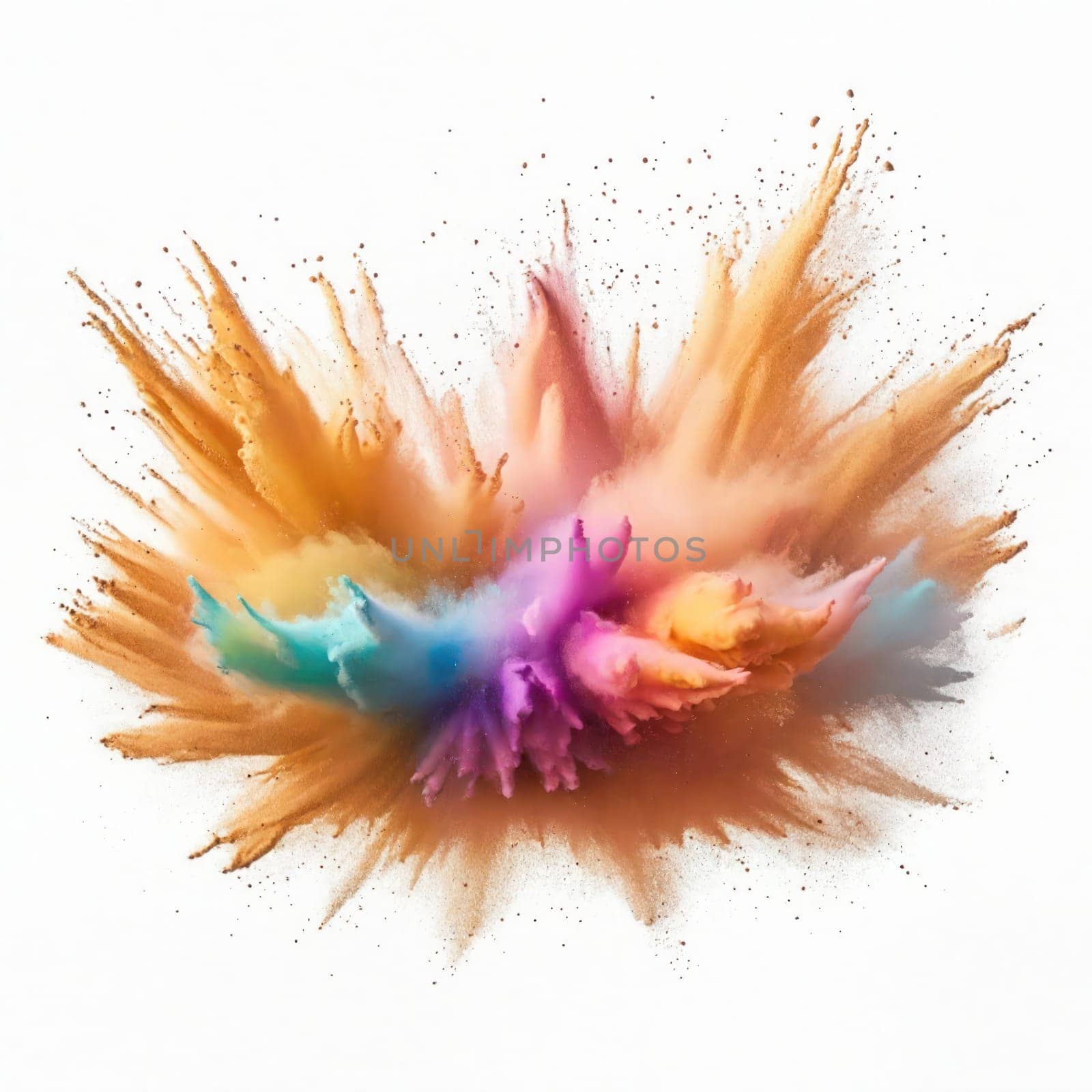 Retro coloured powder explosion.abstract background.Wallpaper. by VeroDibe