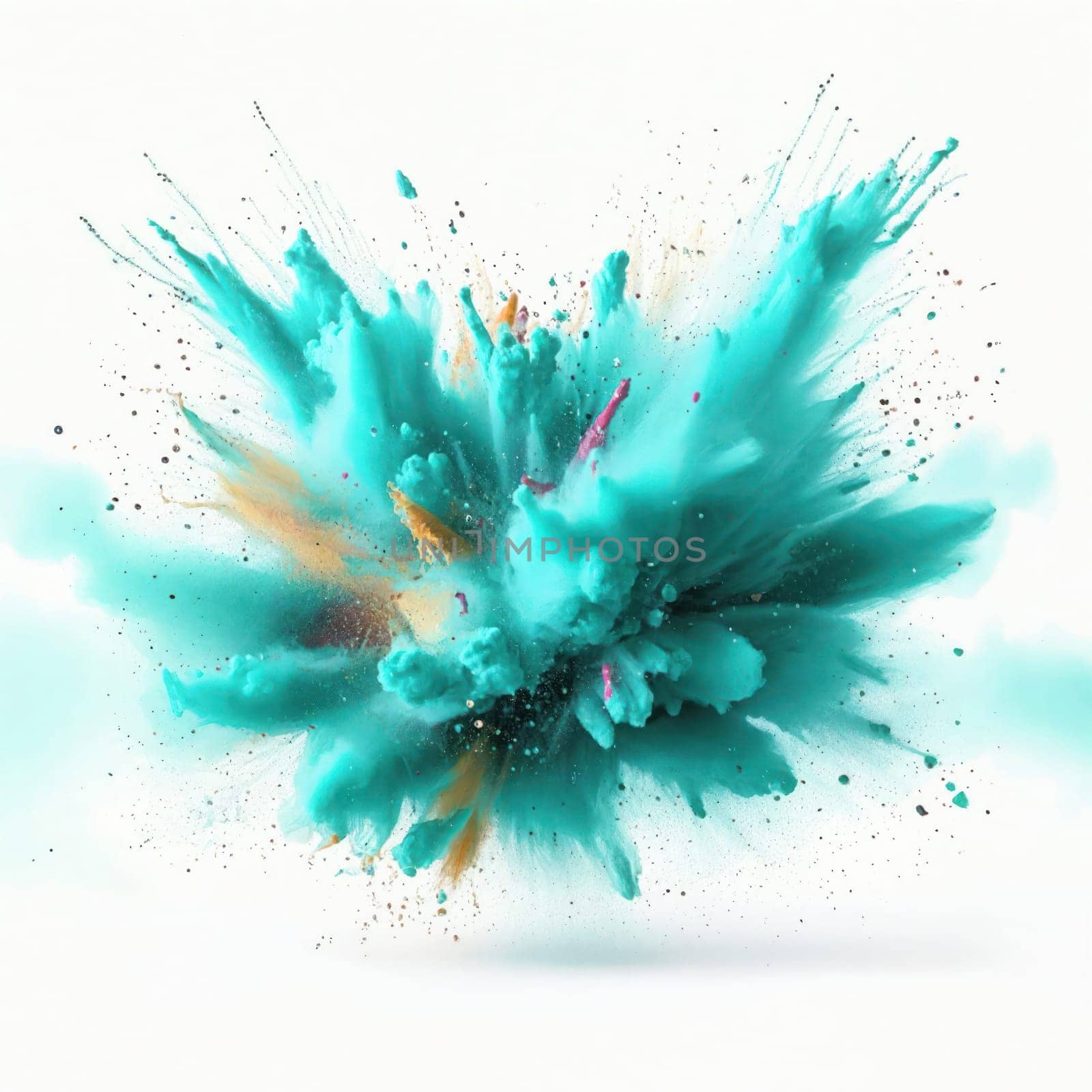 Wallpaper.Colorful graphic resources for illustrative backgrounds.Powder splatter abstract isolated.