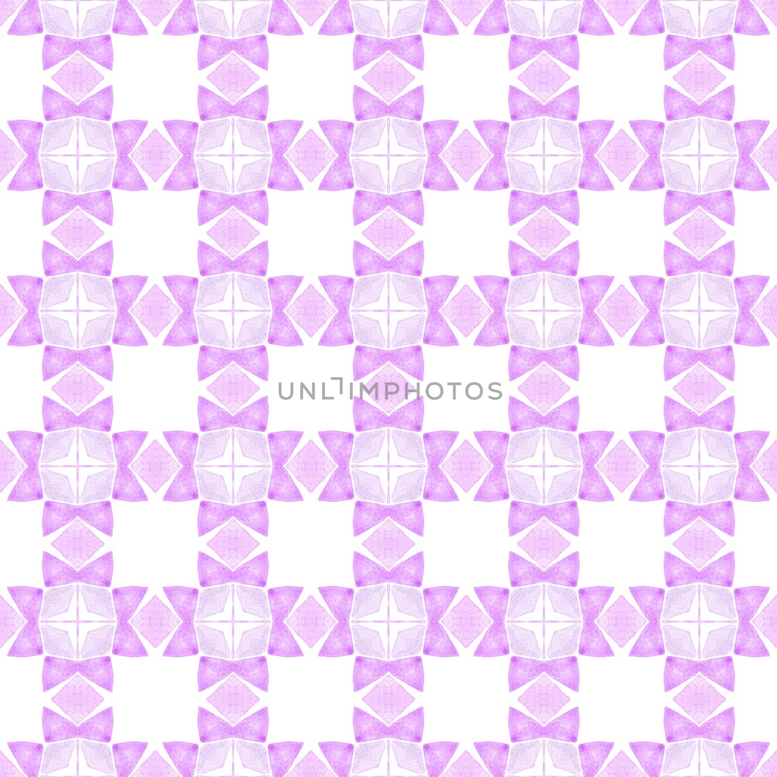 Organic tile. Purple exotic boho chic summer design. Textile ready eminent print, swimwear fabric, wallpaper, wrapping. Trendy organic green border.
