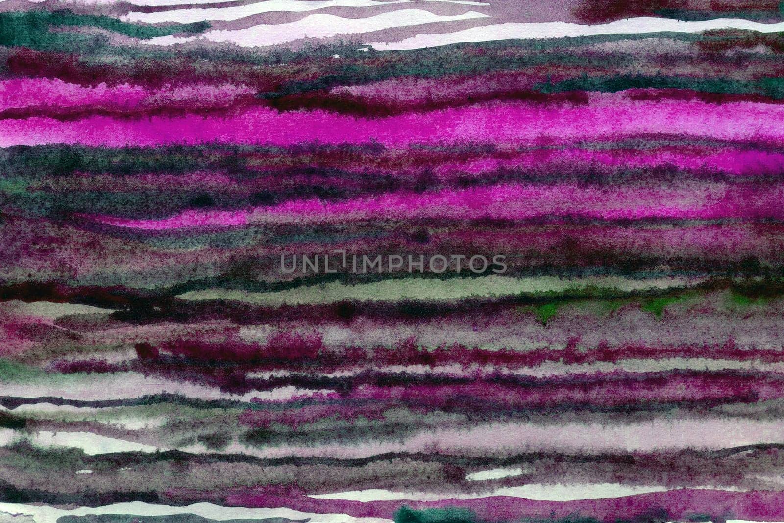 Striped red -brown watercolor paper background texture