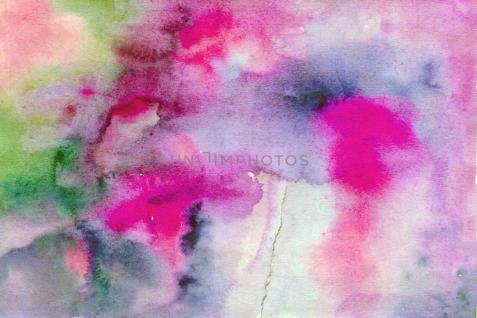 Pink-purple watercolor paper background texture
