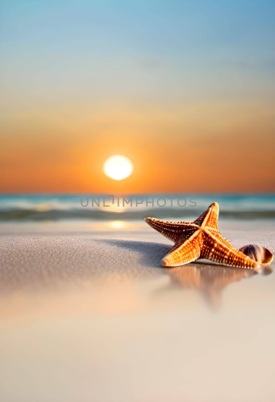 Tropical Escape: Starfish by the Seashore