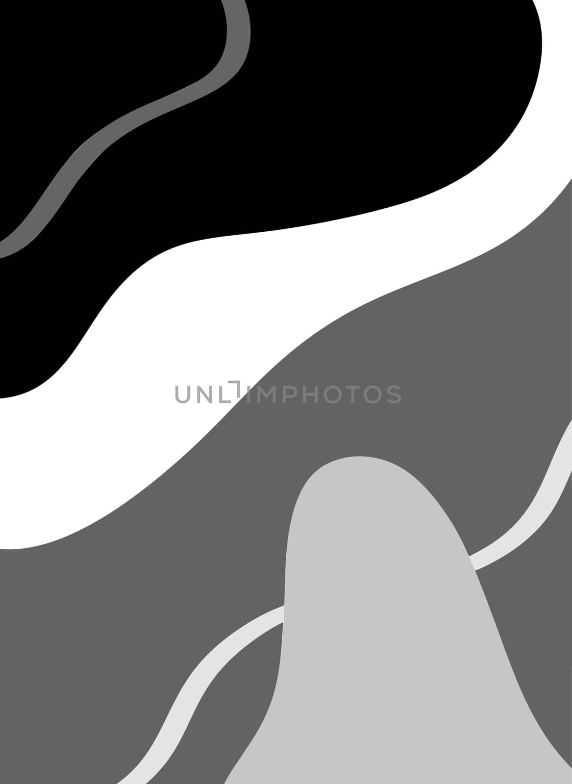 Black and white monochrome organic texture
