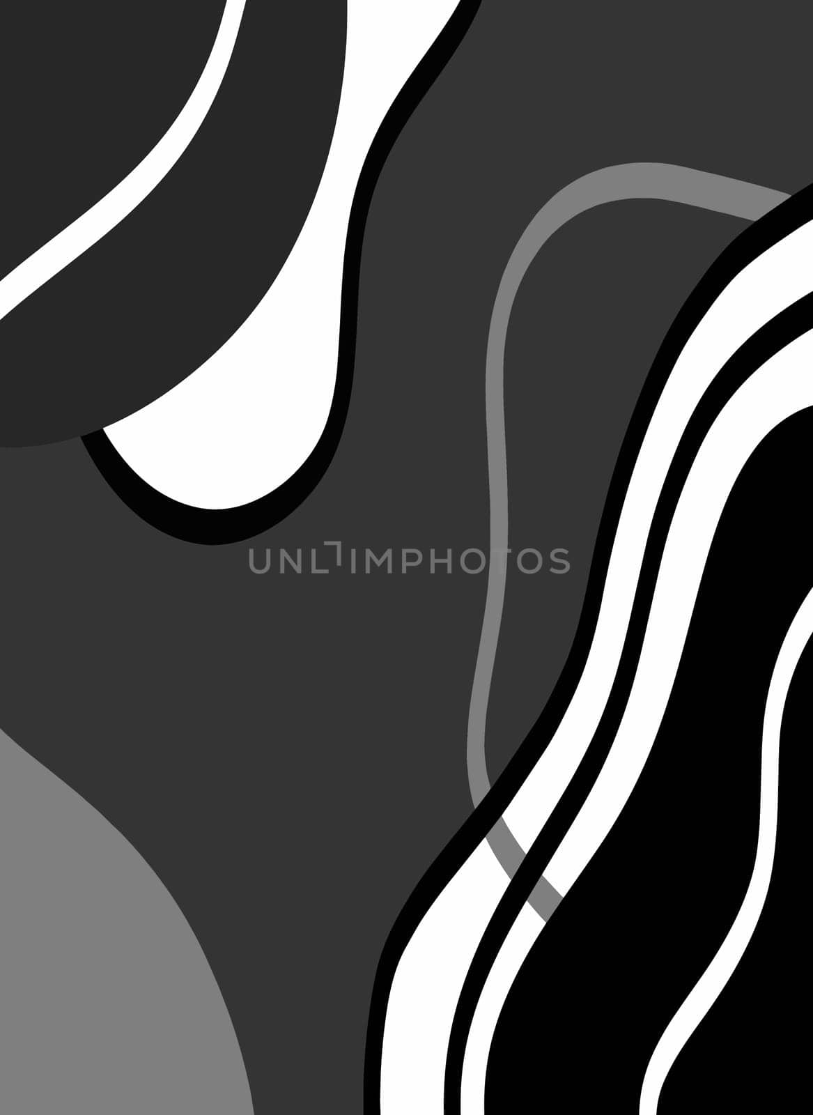 Black and white monochrome organic texture