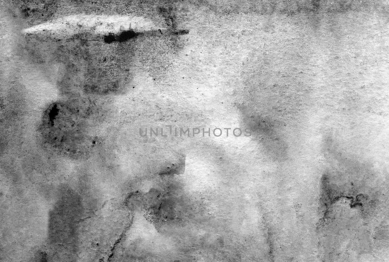 Black and white monochrome watercolor texture