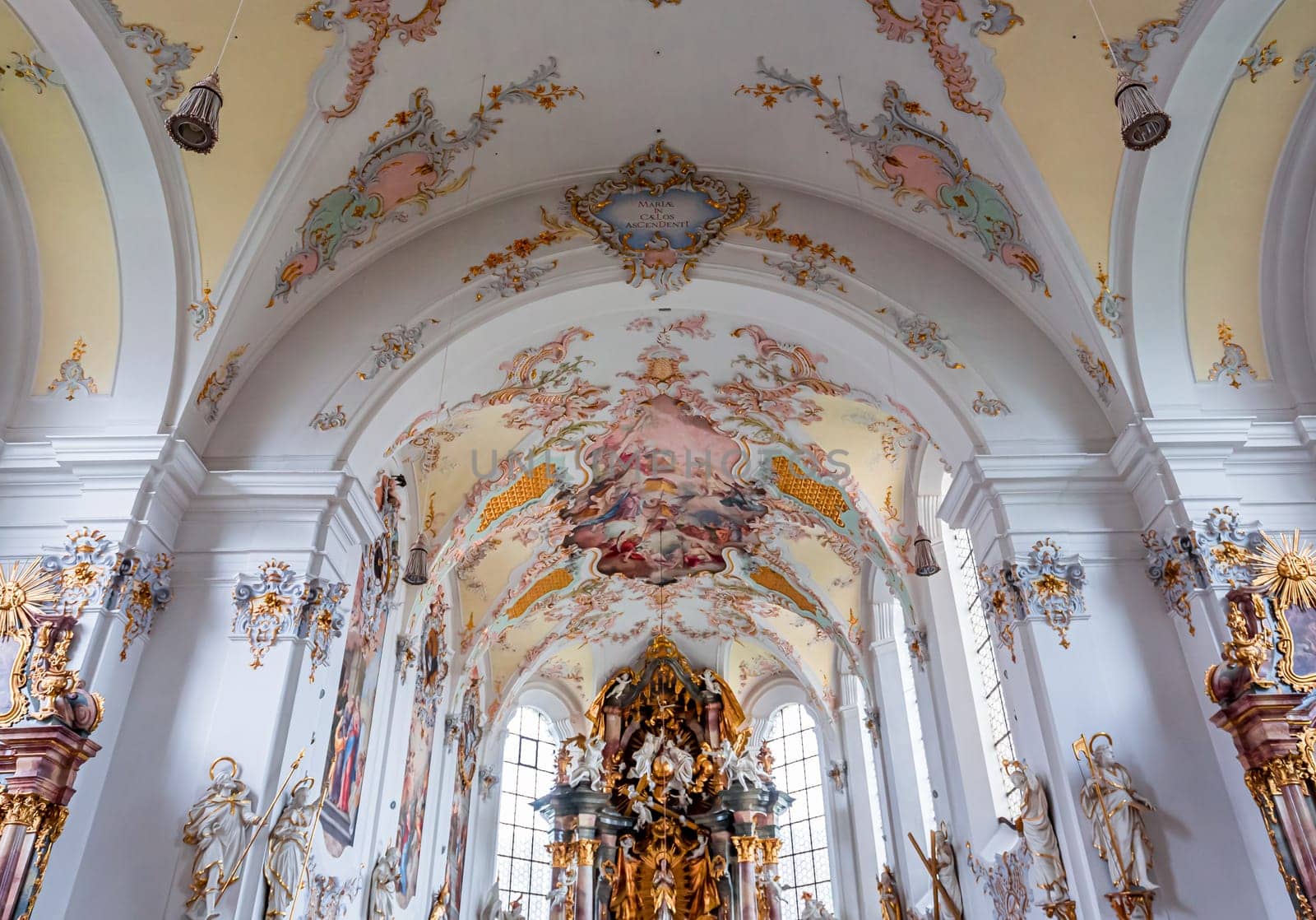 Schongau church interiors, bavaria, germany by photogolfer