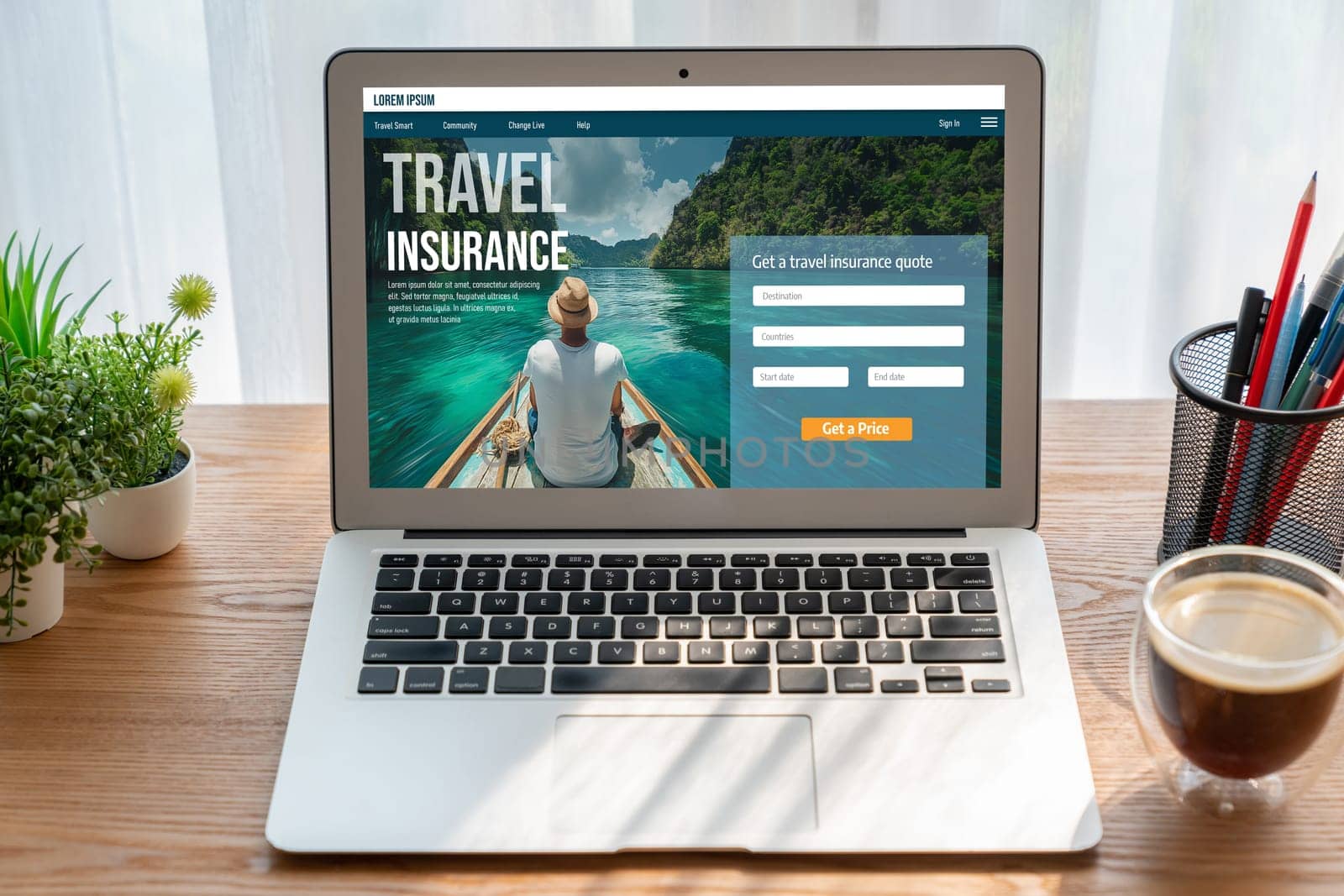 Online travel insurance agency providing worry-free travel trip to travelers snugly