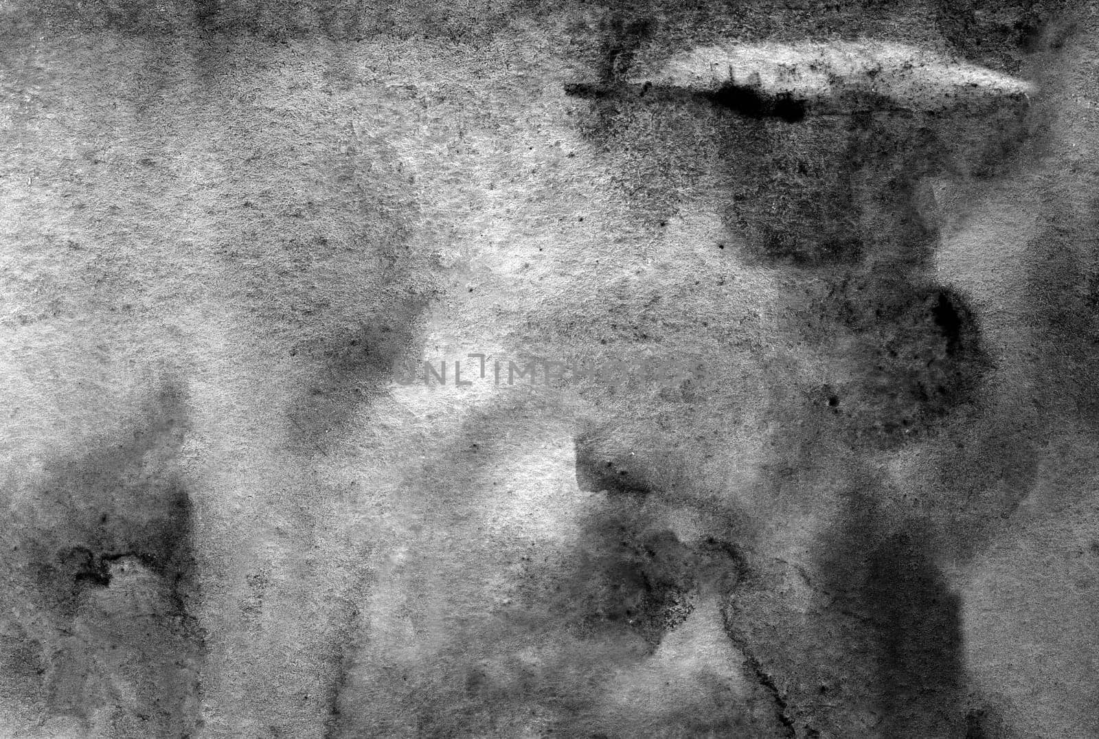 Black and white monochrome watercolor texture