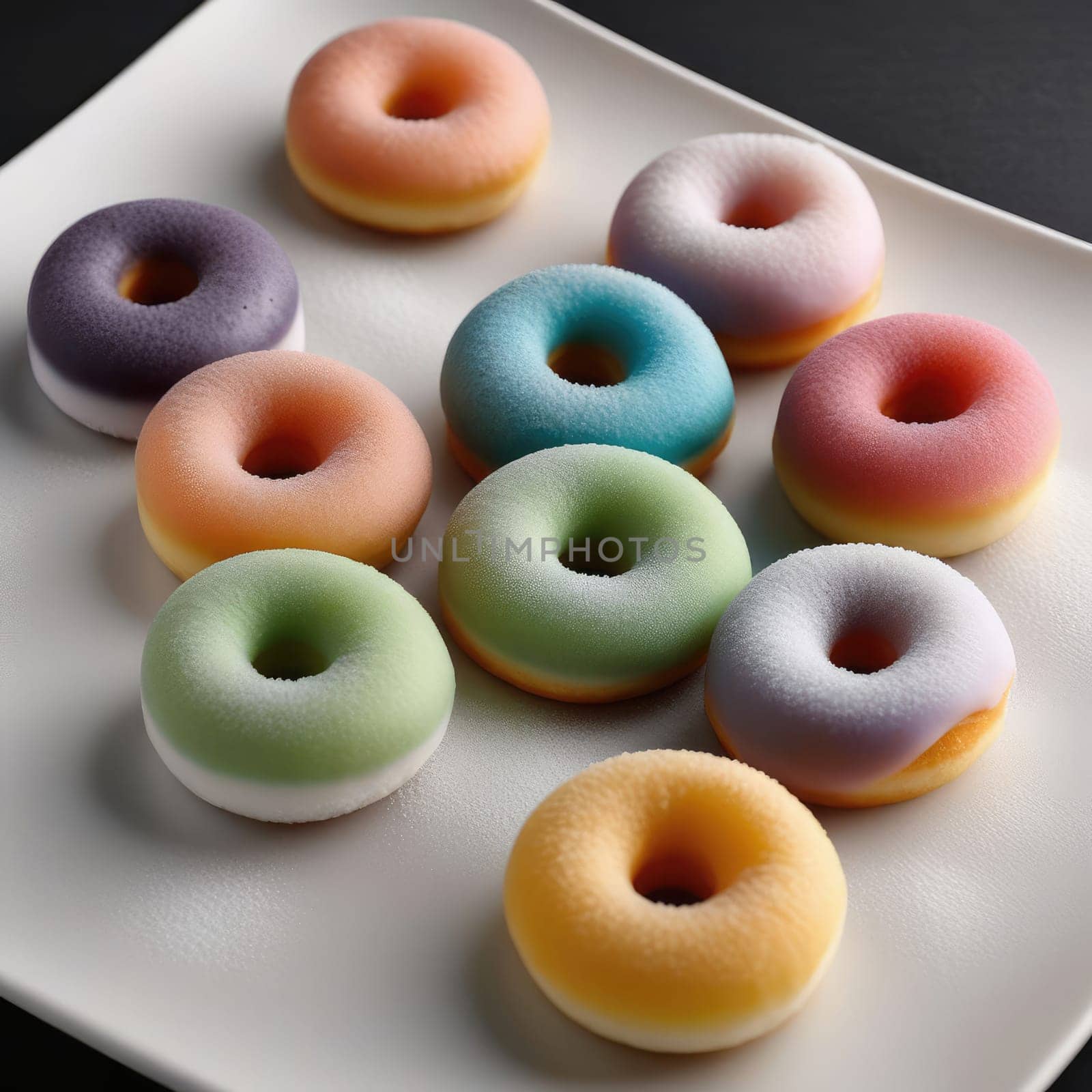 mochi donut combines the texture of Japanese mochi with the taste of classic donuts. They have a soft, chewy consistency. The main ingredient is rice flour .