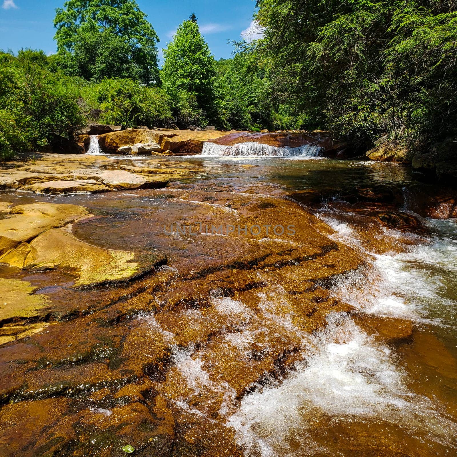 View of Teresa Falls on the Blackwater River, West Virginia