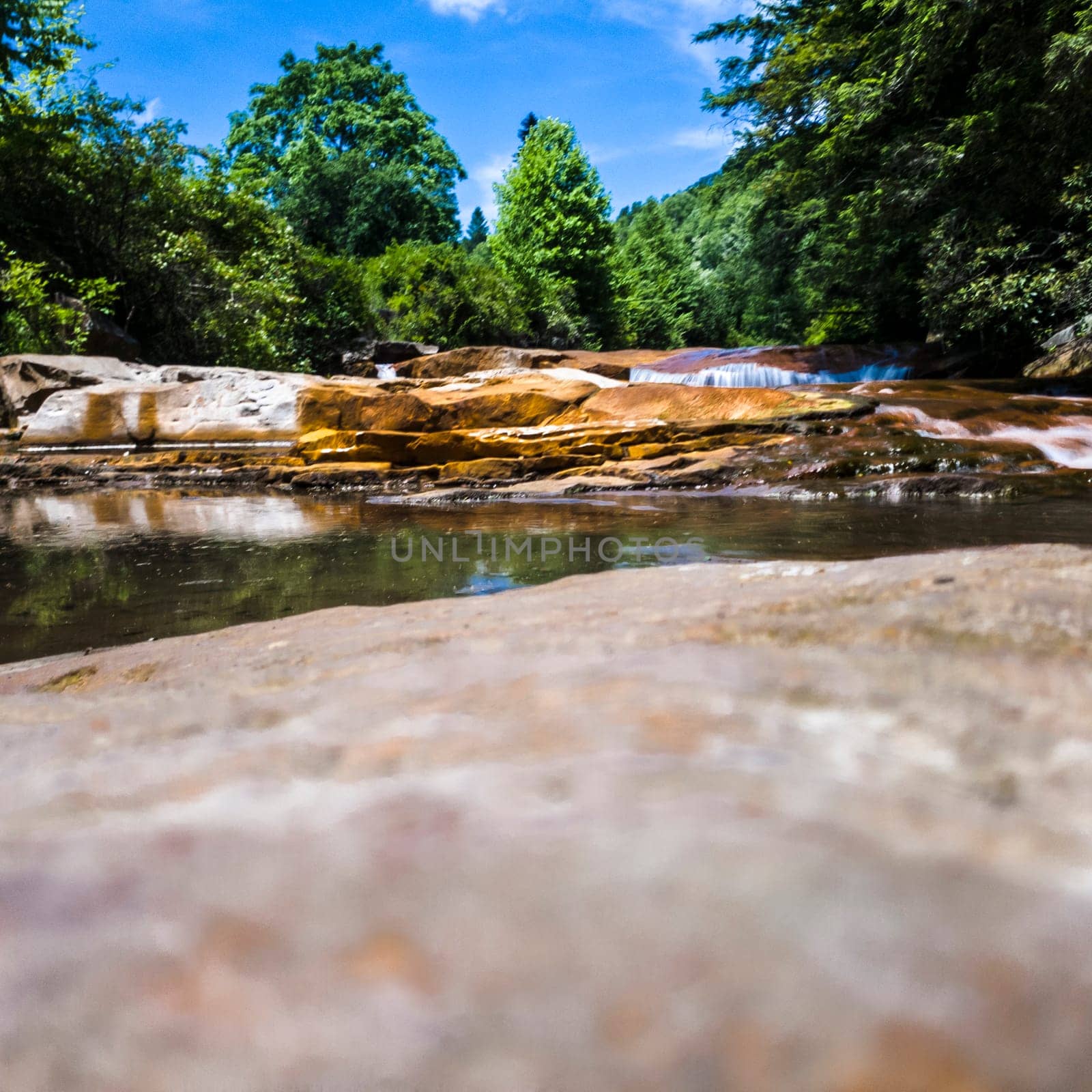 View of Teresa Falls on the Blackwater River, West Virginia