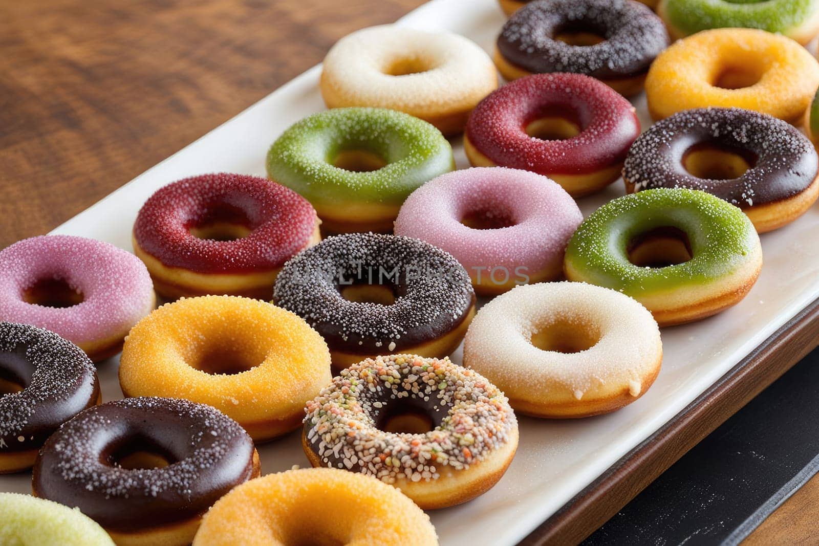 mochi donut combines the texture of Japanese mochi with the taste of classic donuts. They have a soft, chewy consistency. The main ingredient is rice flour .