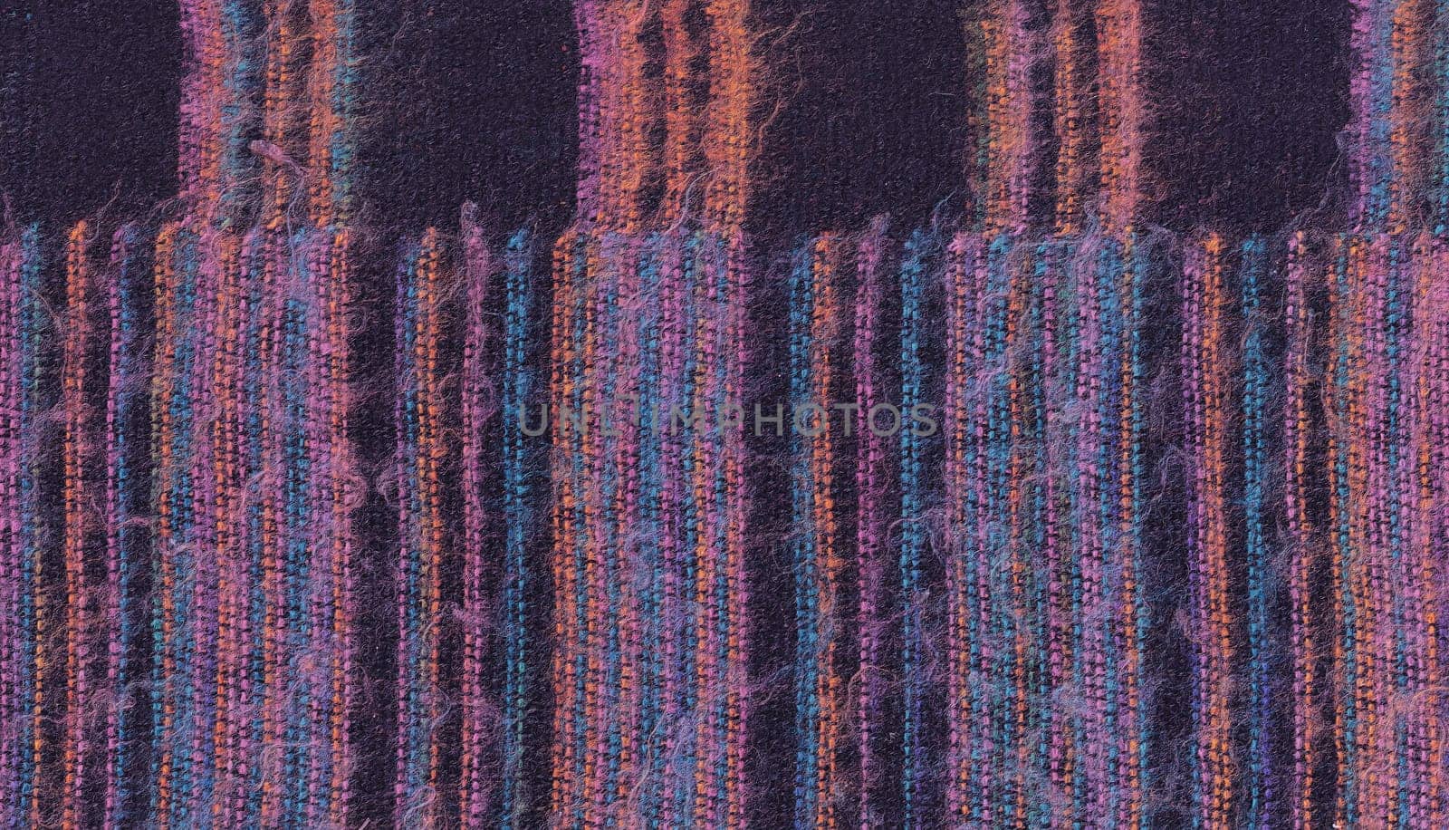 Nepalese textile background. Woven ethnic fabric