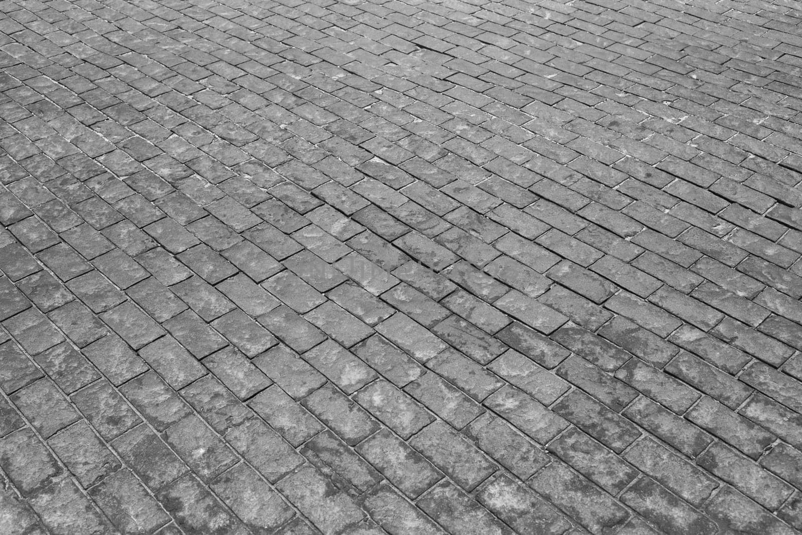 Abstract background of old cobblestone pavement close-up. by gelog67