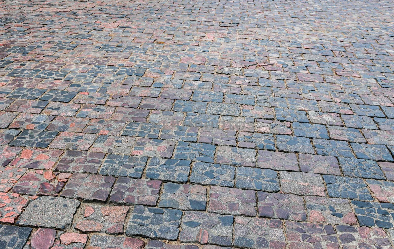 brick paving stones fo pattern path sidewalk abstract background rough road urban stone block paved.