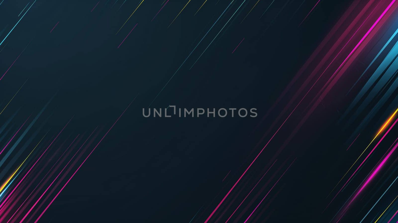 Abstract colorful light streaks with vibrant blue and dynamic diagonal pattern background