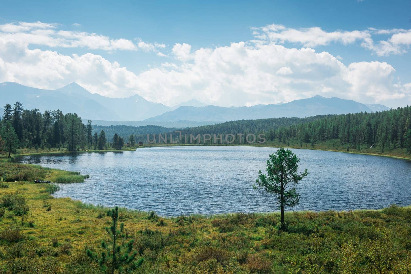 Lake in the Altai Mountains, Siberia