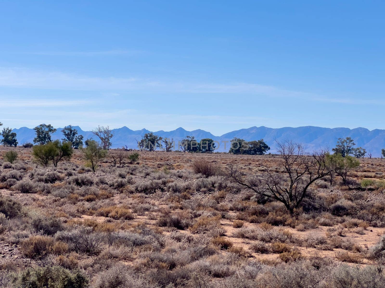 Distant mountains in Ikara Flinders Ranges South Australia