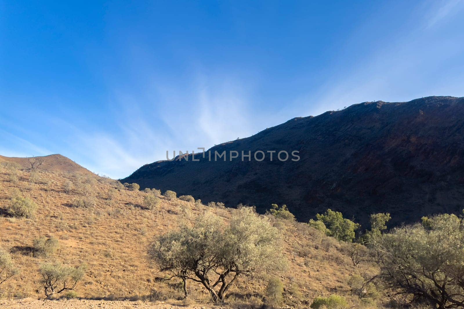 Mountains in the Australian Outback by berzans