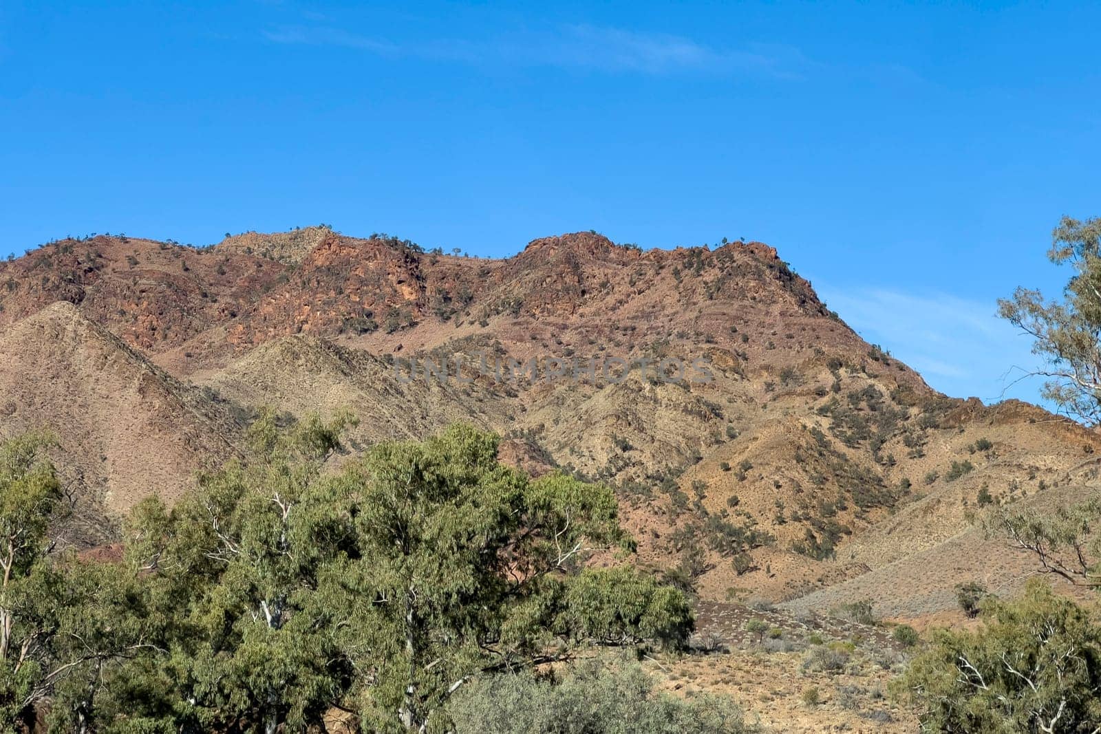 Distant mountains in Ikara Flinders Ranges South Australia