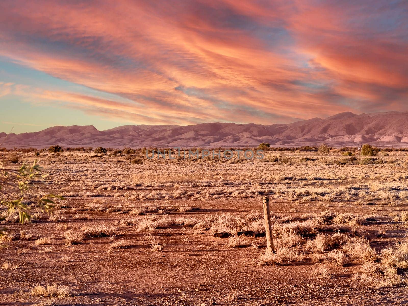 Mountains in the Australian Outback by berzans