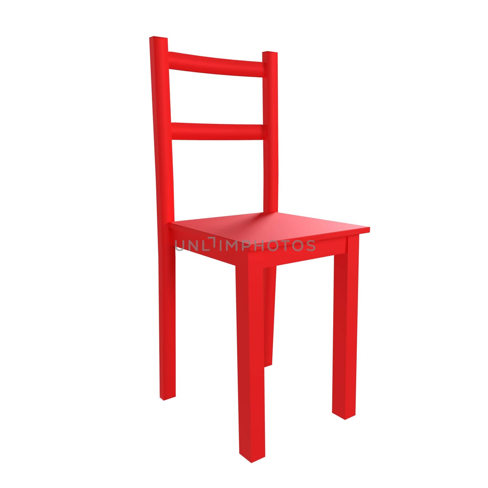 Chair isolated on white background