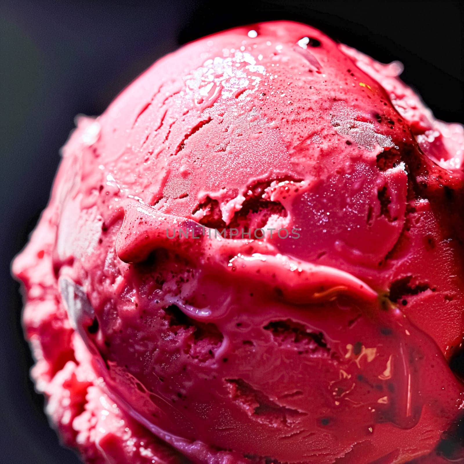 Ice cream commercial, macro food texture background design