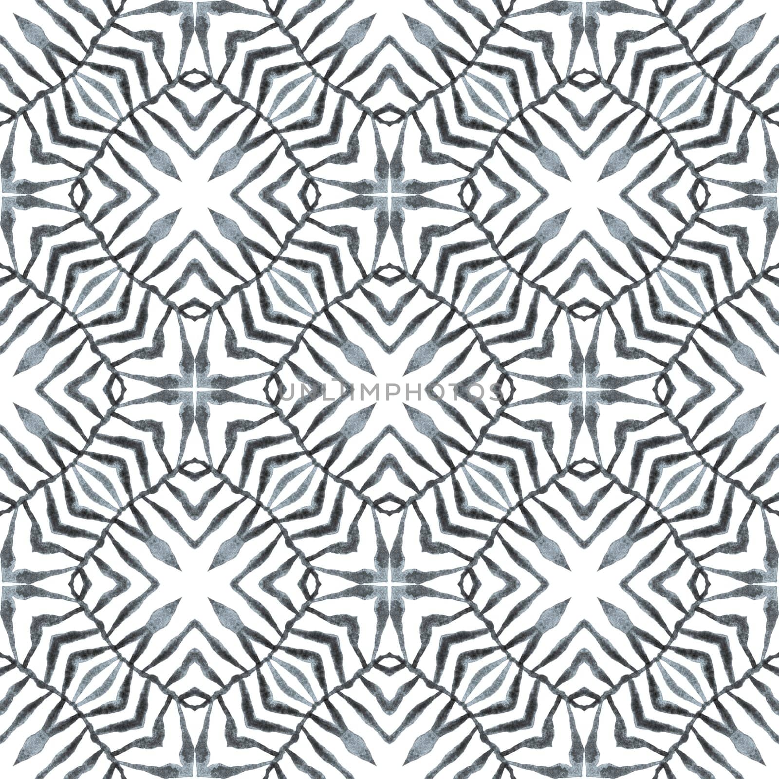 Textile ready original print, swimwear fabric, wallpaper, wrapping. Black and white energetic boho chic summer design. Exotic seamless pattern. Summer exotic seamless border.