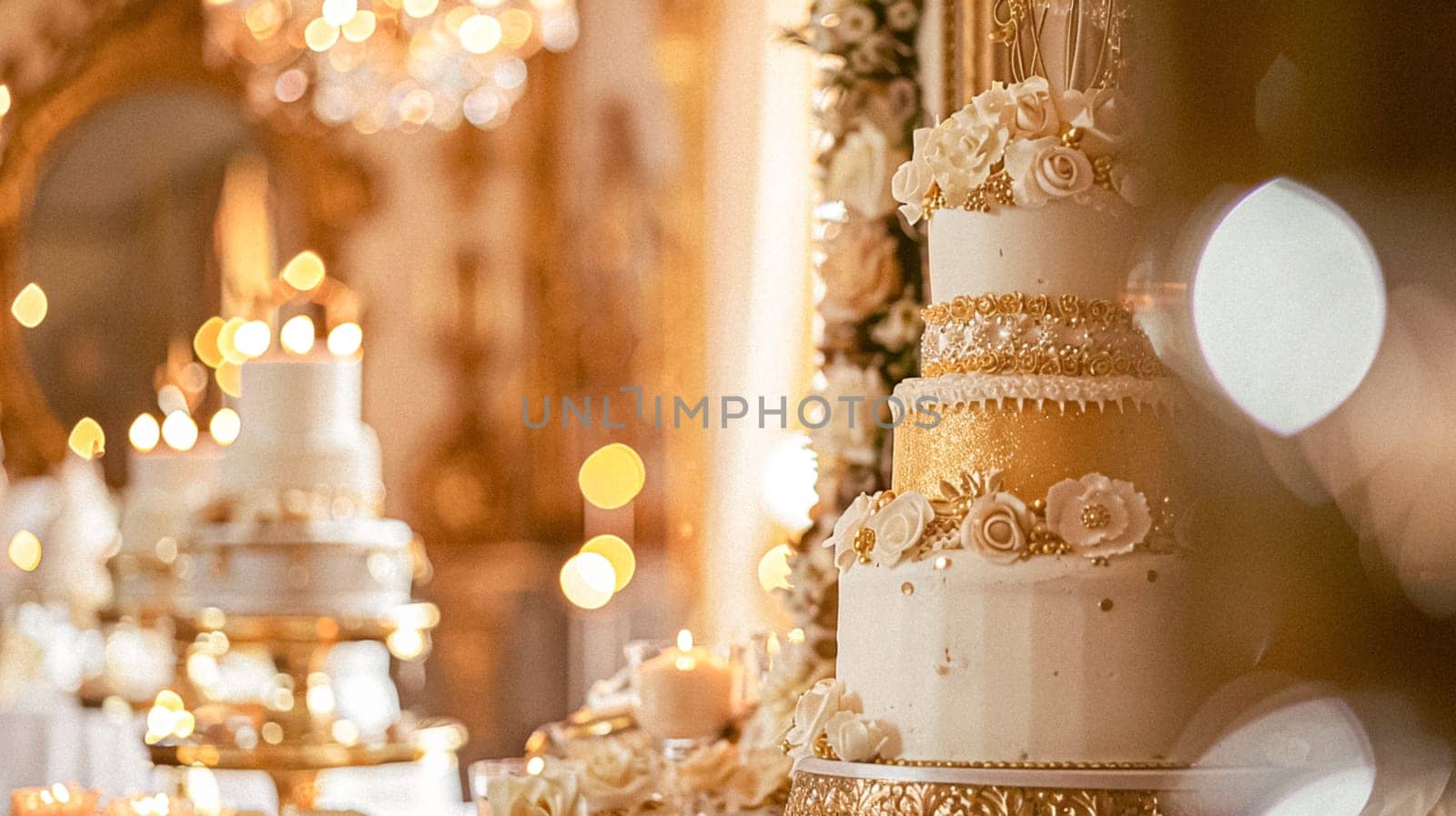 Grand wedding decoration in the country manor, floral decor and event celebration, flowers, wedding aisle and tablescape in the garden, English countryside style idea