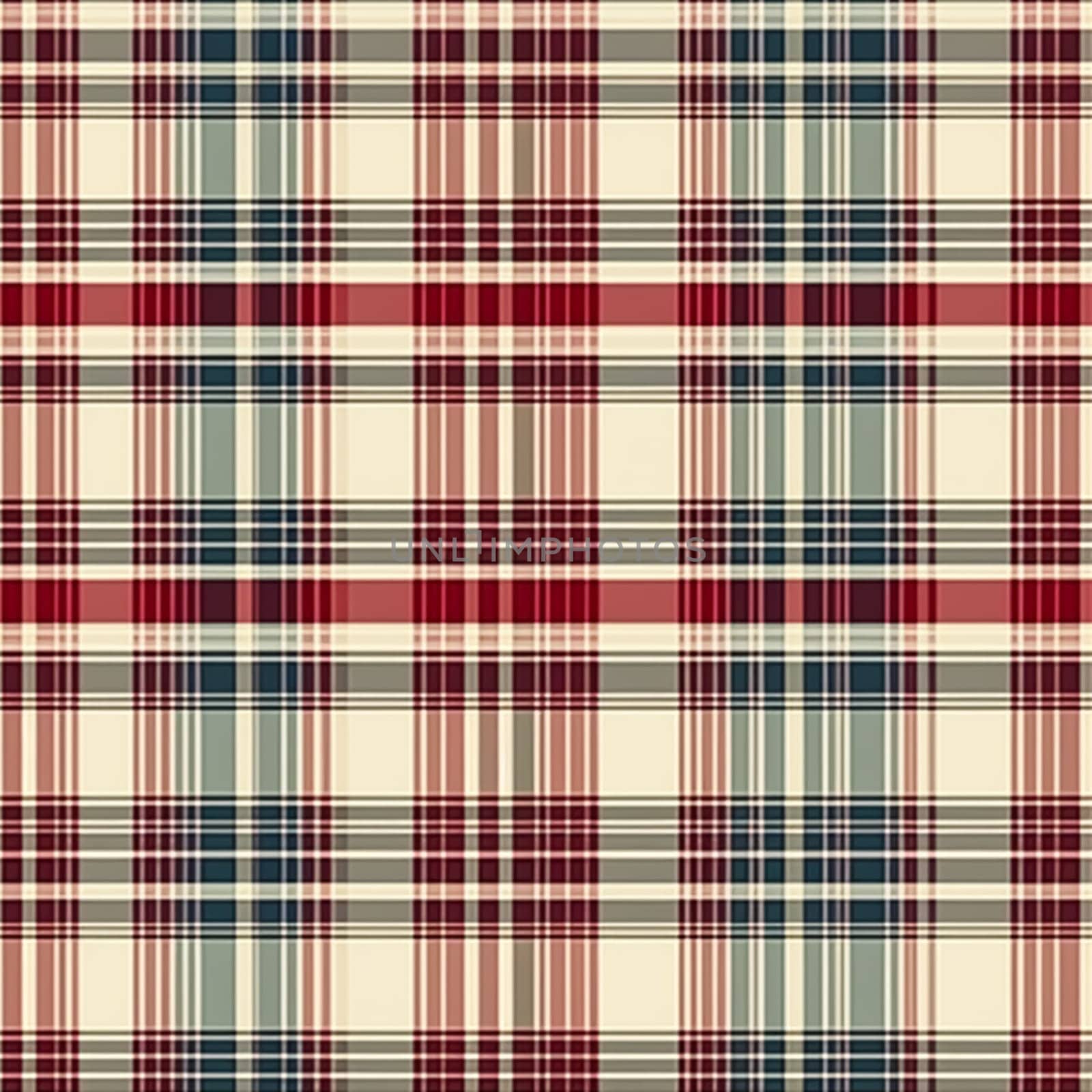 Seamless plaid, tartan, check pattern, tileable country style print for wallpaper, wrapping paper, scrapbook, fabric and product design idea