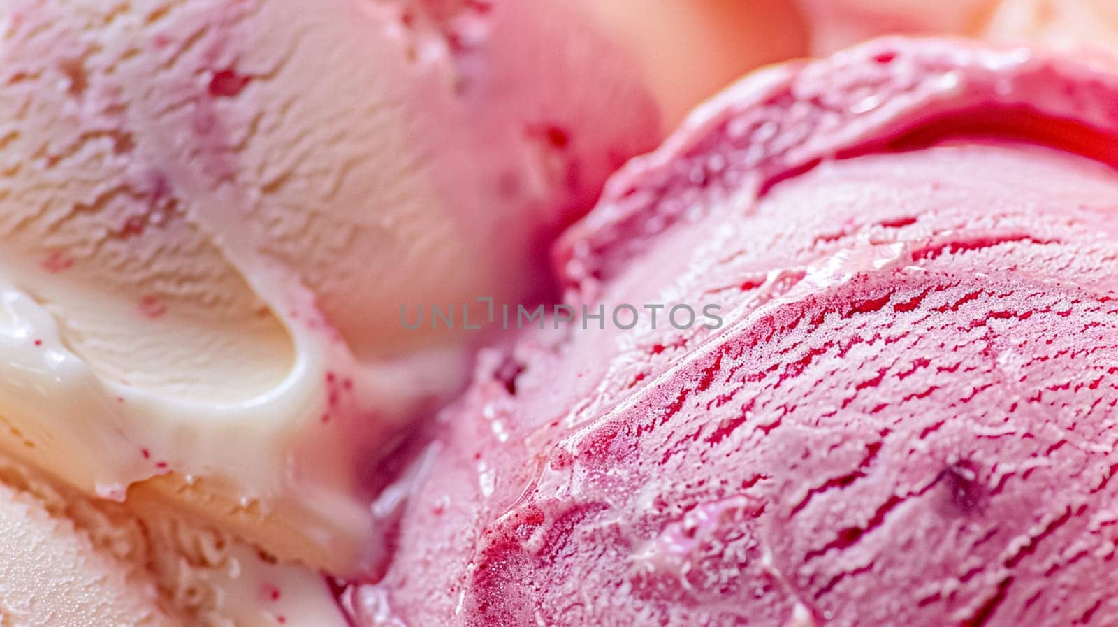Ice cream commercial, macro food texture background design