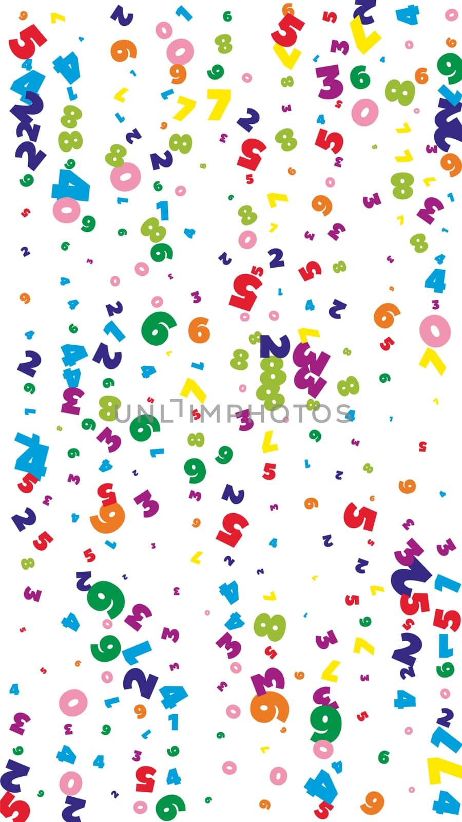 School notebook cover. Colorful childish floating letters of Latin alphabet. Foreign languages study concept. Back to school banner .