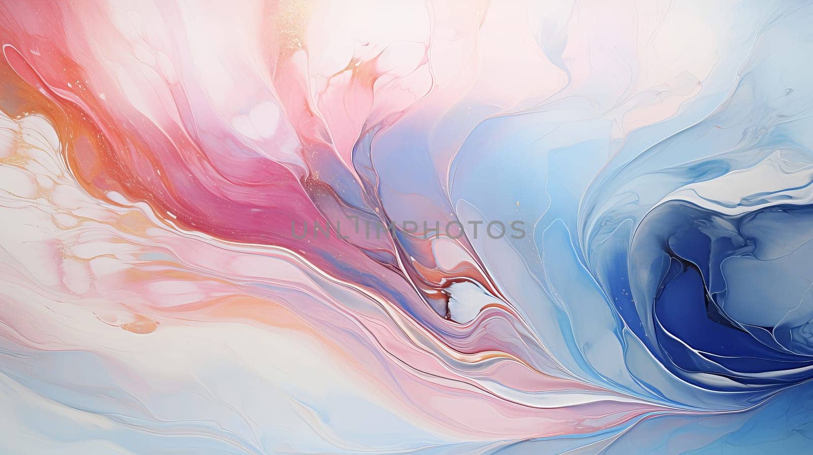 Marble abstract acrylic background. Ai art. High quality photo