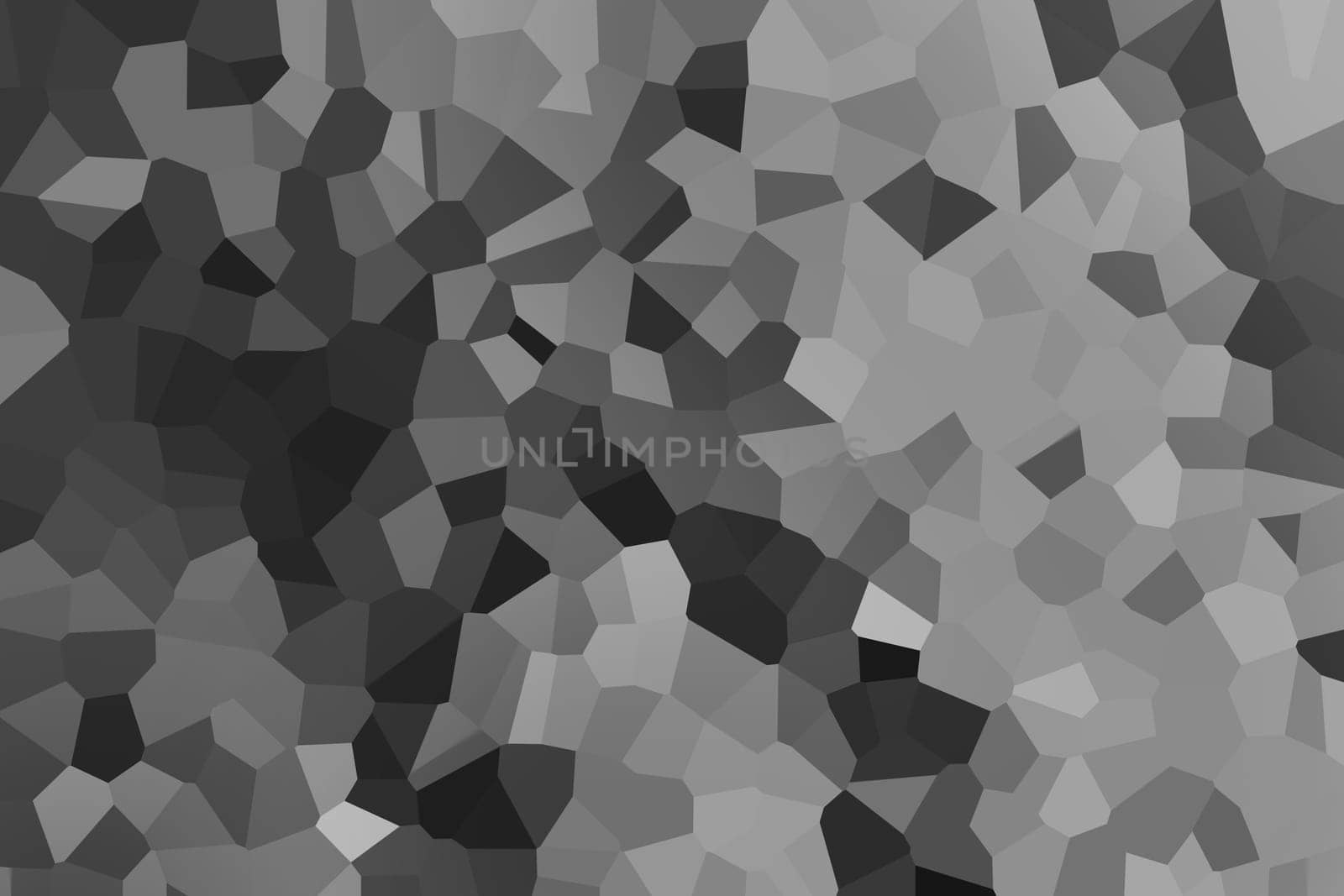 Three-dimensional volume digital style of mosaic-like forms. Gray,mosaic,gradient background. Background of mosaic-like shapes..