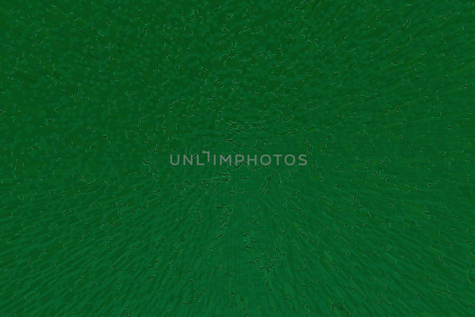 Futuristic green background for design. Texture of spots made of pixels.