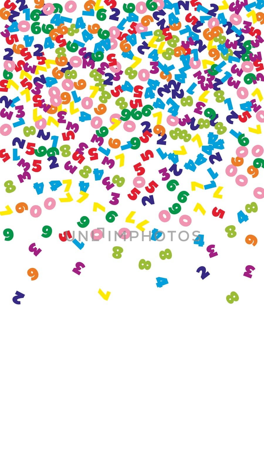Concept of school background. Colorful childish falling letters of English language. Foreign languages study concept. Back to school banner .
