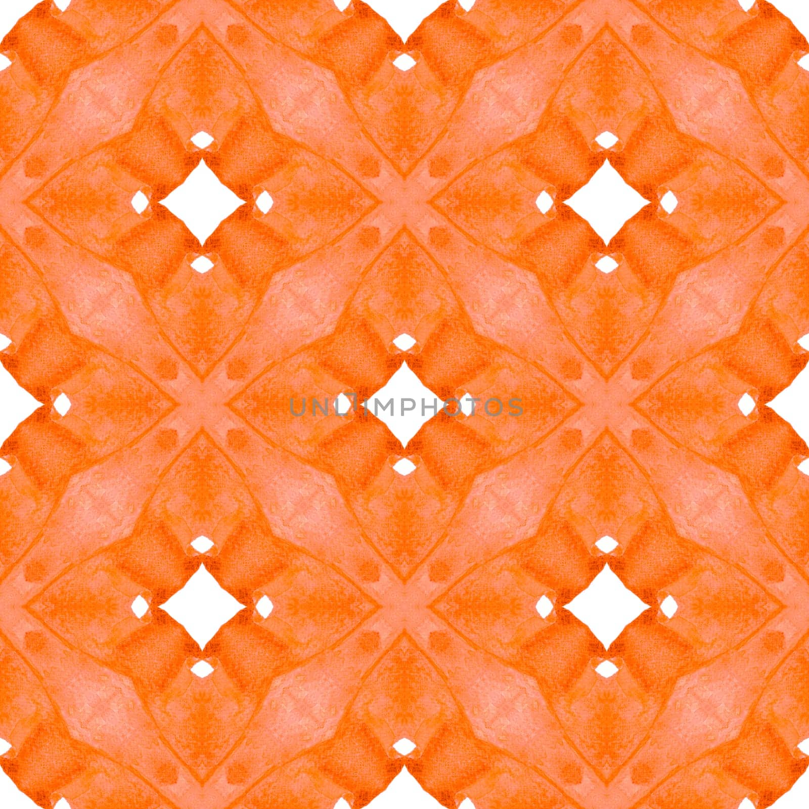 Striped hand drawn design. Orange memorable boho chic summer design. Repeating striped hand drawn border. Textile ready worthy print, swimwear fabric, wallpaper, wrapping.